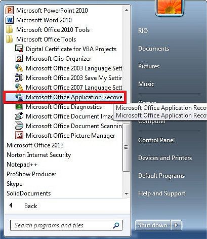  recuperar dados perdidos no excel 10