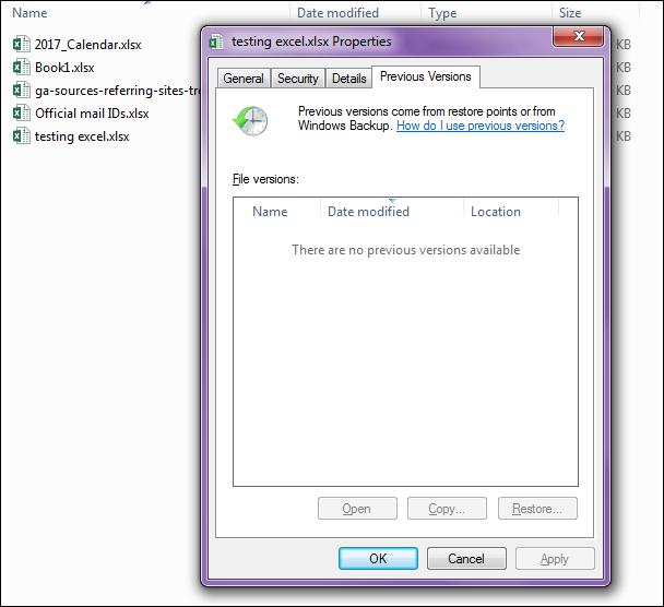  recuperar dados perdidos no excel 2