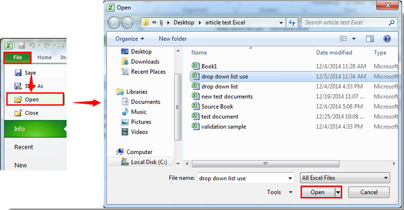 Excel XLSM arquivos não será aberto 8