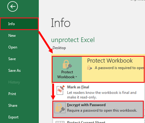 Arquivo do Excel bloqueado para edição