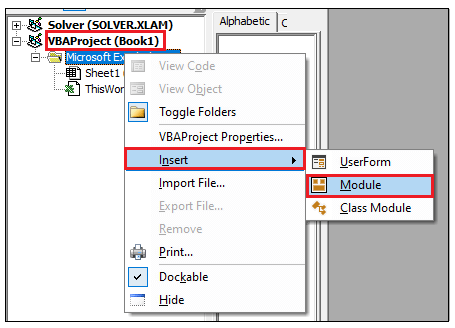 Mover macros para novo módulo