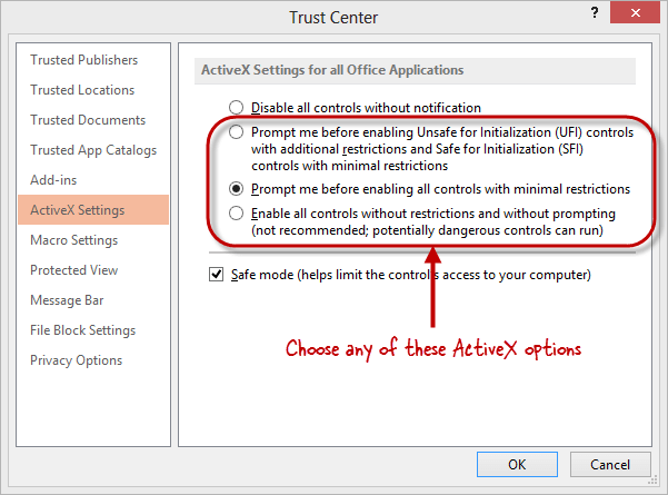 Erro ao carregar o Excel Solver Add-In