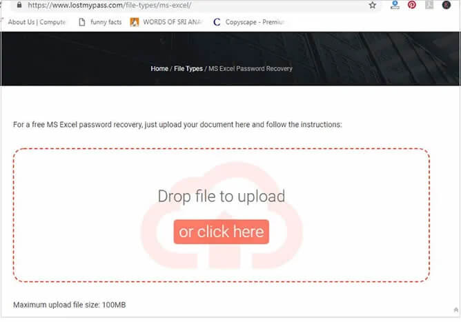 Como desbloquear online gratuitamente o arquivo do Excel protegido por senha