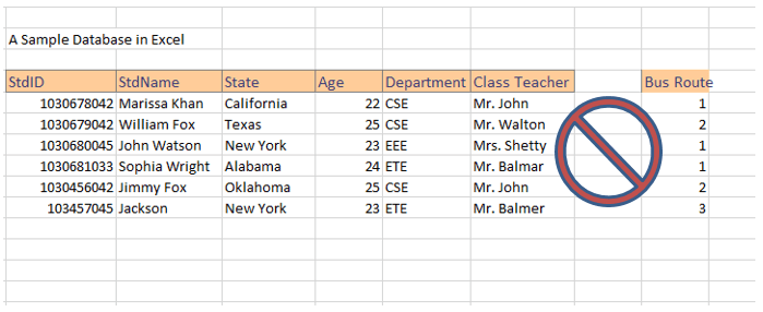criar um banco de dados pesquisável no Excel 5
