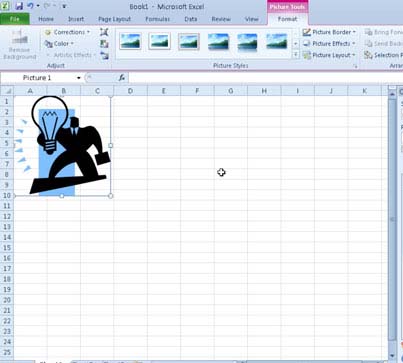 Inserir arquivos GIF na planilha do Excel
