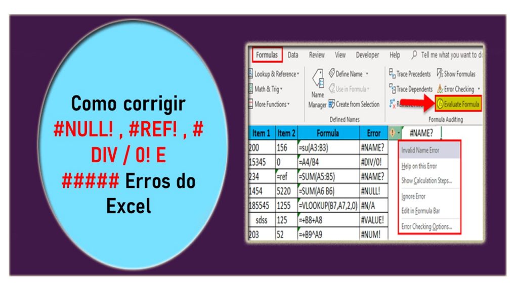 Resolver Erros De Matemática Do Excel Archives Excel Arquivo Reparar Blog 7907