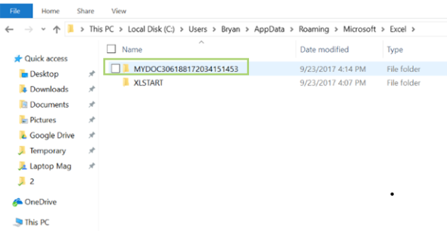  recuperar arquivo excluído do Excel não encontrado na Lixeira 6