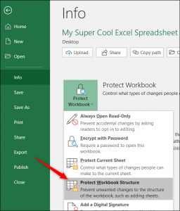 5 truques para proteger a pasta de trabalho do Excel da edição