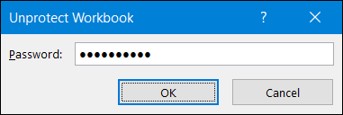 proteger pasta de trabalho do Excel da edição 19