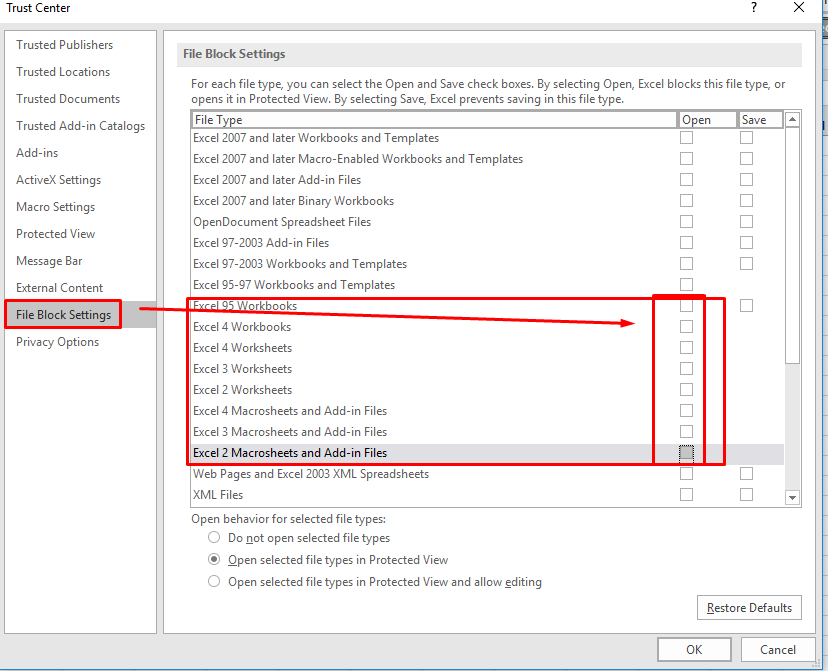 Arquivo não foi possível abrir na protegida vista 13