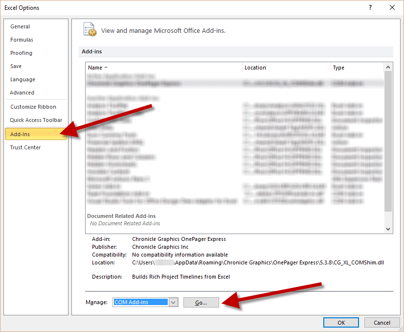 Desativar ou remover o suplemento 2