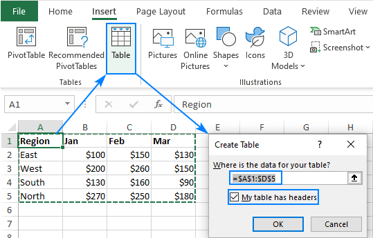 tabela do Excel expandir automaticamente 10