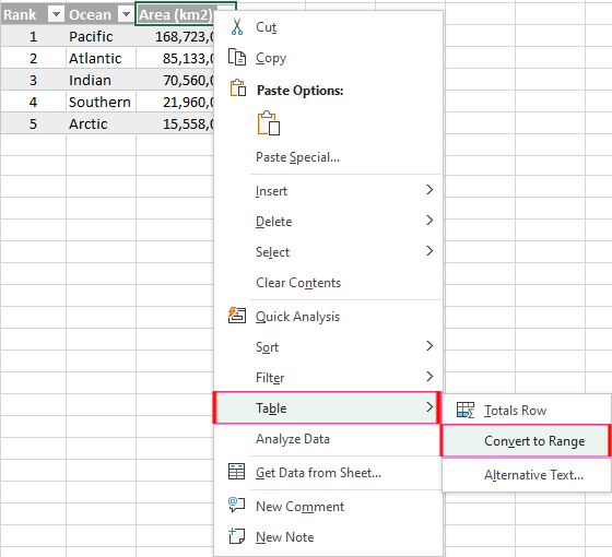 Microsoft Excel não pode inserir novas células