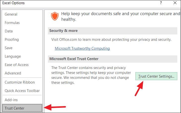 Microsoft Excel não pode inserir novas células
