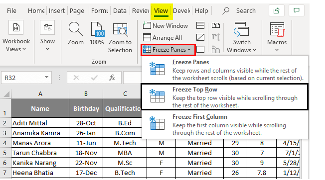 Microsoft Excel não pode inserir novas células