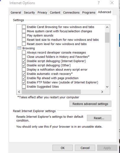 erro no script desta página no Excel