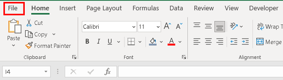 Planilha do Excel não se move para cima e para baixo