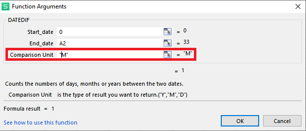 converter dias em meses no Excel